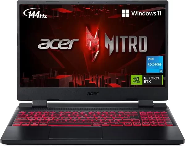 NB ACER GAMING NITRO 5 AN515-58-525P I5/8GB/512GB SSD/15.6"FHD IPS/VGA RTX3050 4GB