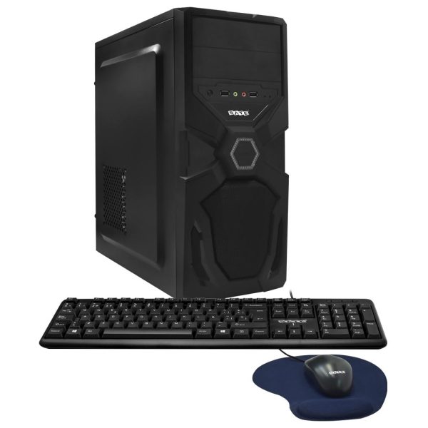 PC MONTADO INTEL CORE I3 /3.06GHZ/8GB/240GB SSD/MOUSE/MOUSEPAD/TECLADO/LINUX NEGRO