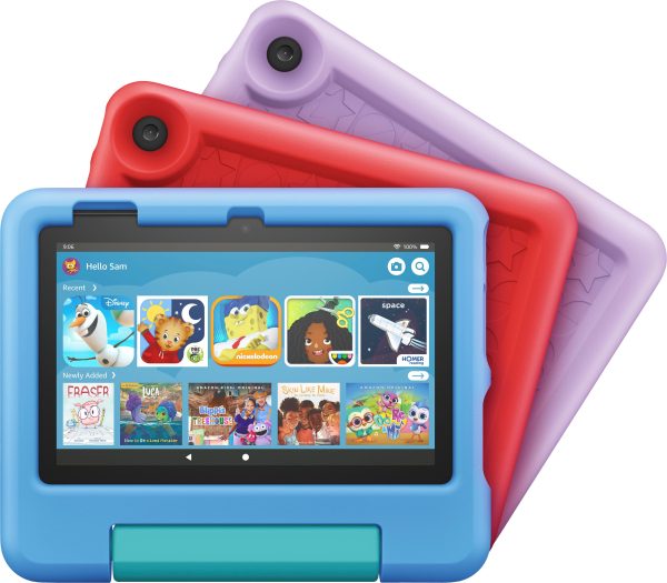 TABLET AMAZON FIRE 7 KIDS / LILA , AZUL , ROJO / 2GB/16GB AZUL 12TH WIFI/QUAD CORE 7''