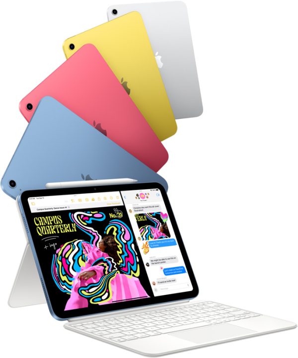 TABLET APPLE IPAD 10 AMARILLO, ROSA / 256GB WIFI 10.9" MPQA3LL/A (2022)
