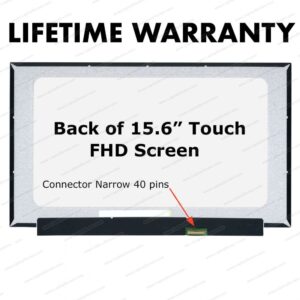 Pantalla 15.6 FHD SIN BORDE 40 PINOS MENOR CON TOUCH