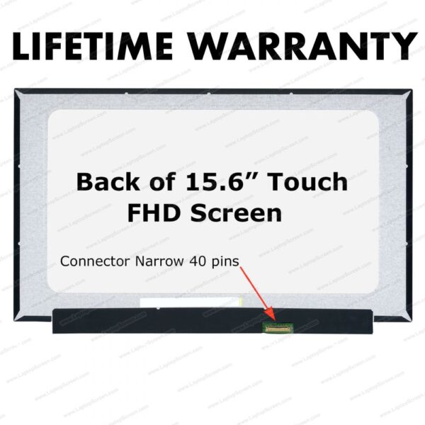 Pantalla 15.6 FHD SIN BORDE 40 PINOS MENOR CON TOUCH