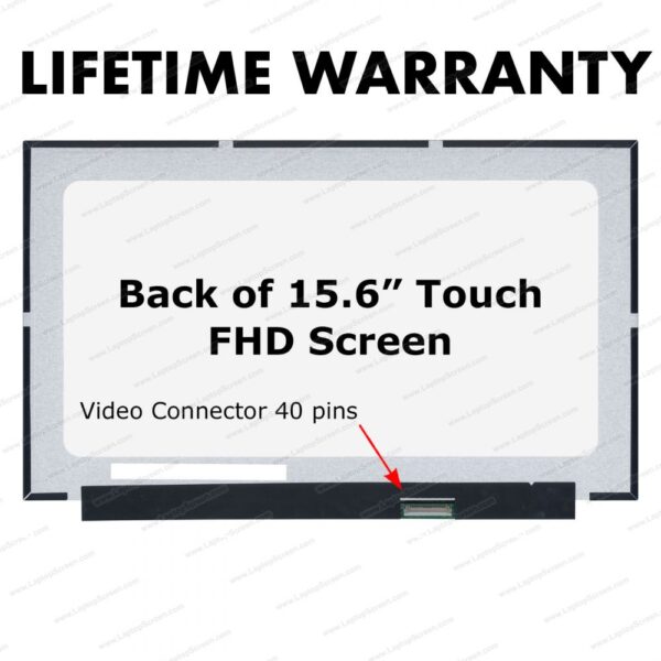 Pantalla 15.6 SLIM 40 PINOS FHD SIN BORDES, TOUCH