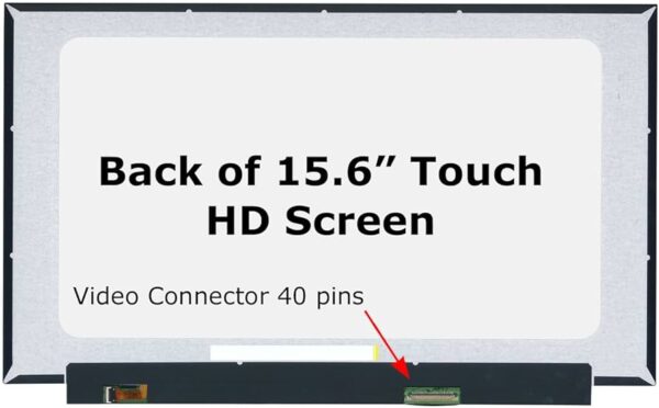 Pantalla 15,6 SLIM 40 PIN HD SIN BORDES CON TOUCH