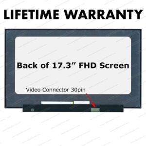 Pantalla 17.3  FHD 30 PINOS SIN BORDE
