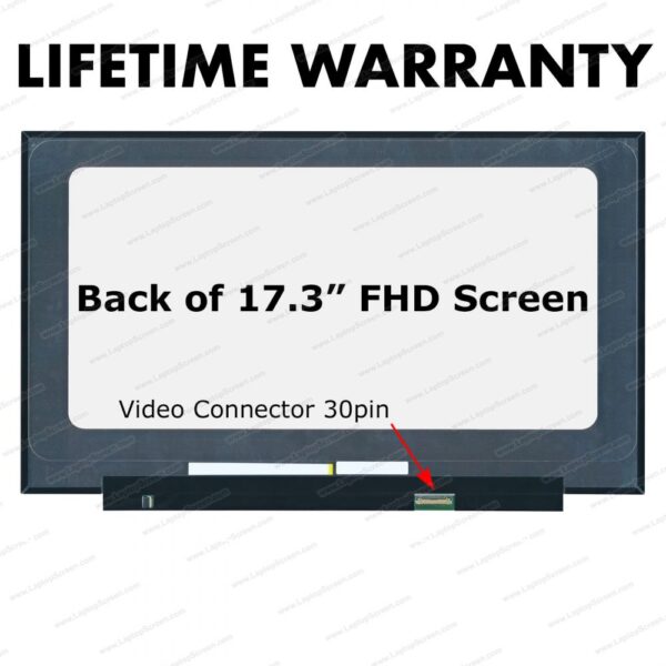 Pantalla 17.3  FHD 30 PINOS SIN BORDE