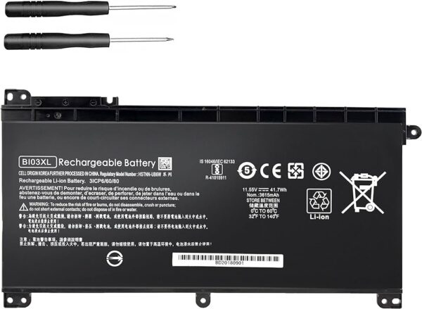 BATERIA HP BI03xl 11.55v 3615mAh