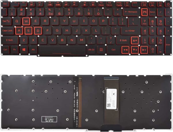 TECLADO Acer Nitro 5 AN515-51, EE. UU., GAMER