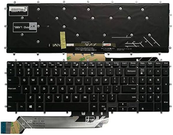 TECLADO Dell 7566 con retroiluminación EE. UU.