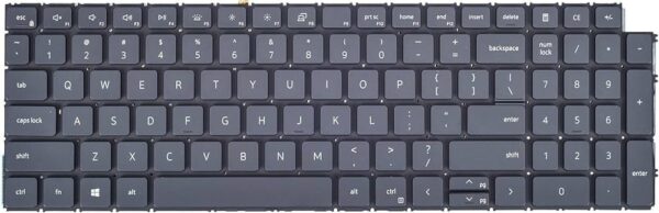 TECLADO Dell Inspiron 15-3511, EE. UU., Negro
