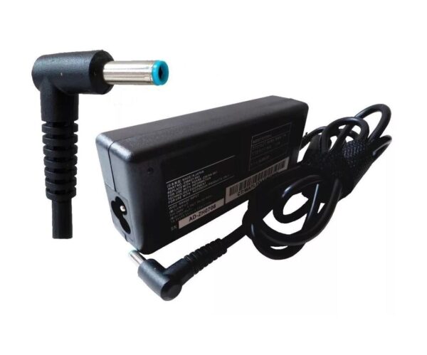Cargador HP 19.5v/3,33a  4.5*3.0 pin central, punta azul