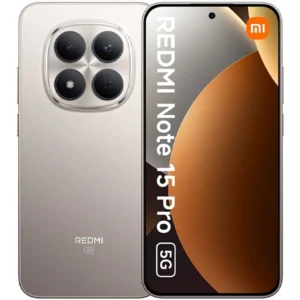 NOTE 15 PRO 5G 332,00  CELULAR XIAOMI REDMI NOTE 15 PRO 5G 8GB/512GB TITANIUM COLOR-GLOBAL DUAL SIM 5G