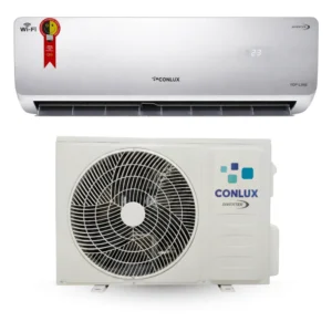 AIRE ACONDICIONADO SPLIT CONLUX TOP LINE WIFI KIT 12000BTU QUENTE/FRIO INVERTER 220V-50/60HZ
